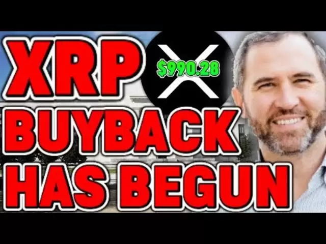 Ripple XRP回購開始了！ 💥$ 990每xrp！ （必須看）