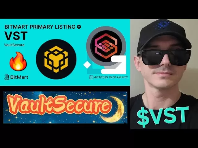 $ Vst - vaultSecure Token Crypto Coin Wie man VST Vault Secure Bitmart BNB BSC Blockchain CEX neu kauft