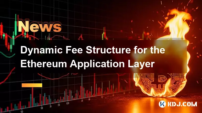 Dynamic Fee Structure for the Ethereum Application Layer Dynamic Fee Structure for the Ethereum Application Layer
