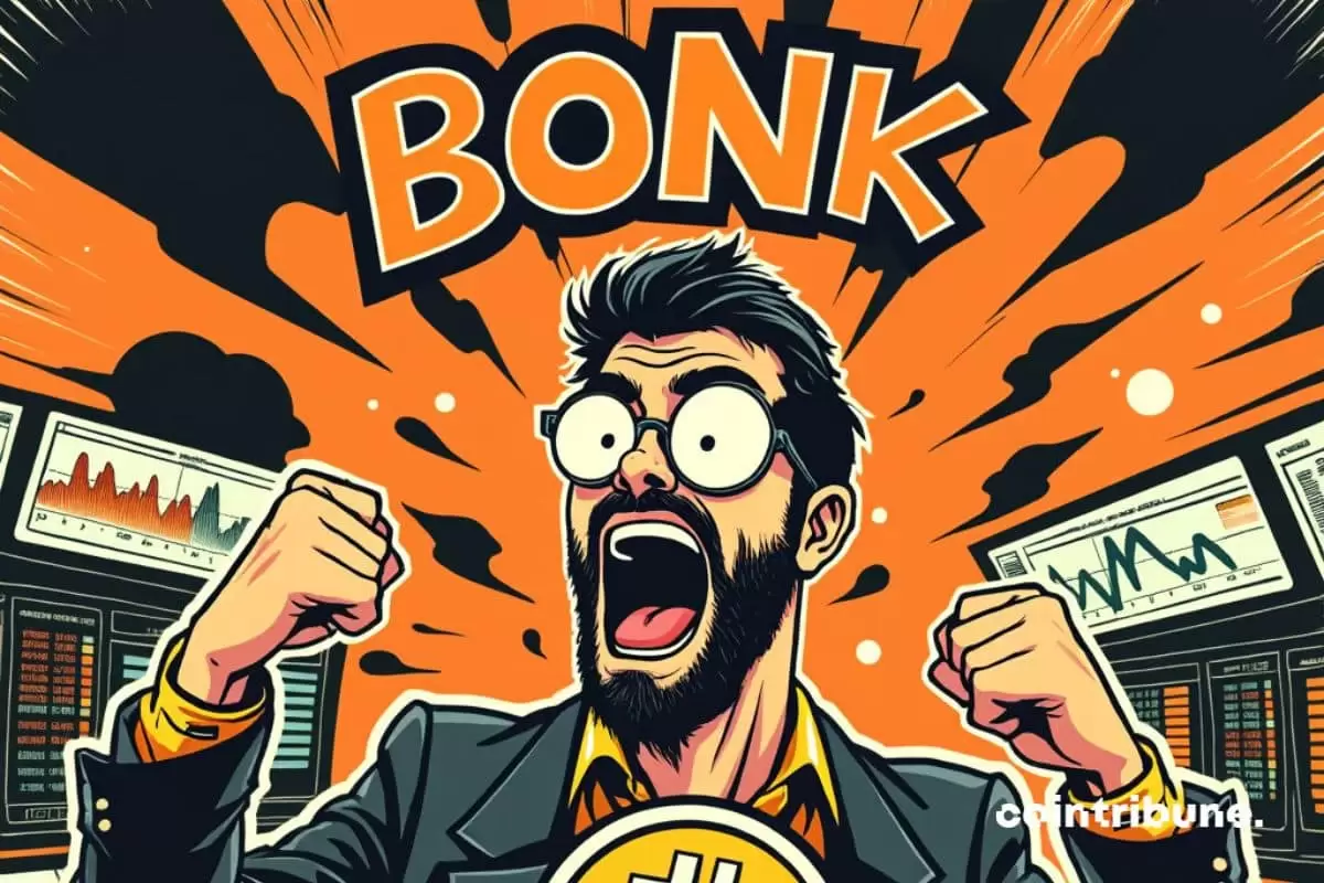 Bonk, the second largest memecoin based on Solana, has been experiencing an impressive recovery since April 22