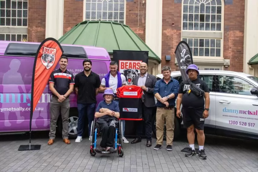 Danny Met Sally Strikes Strikes North Sydney Bearsとの2年間のパートナーシップは、地元のスポーツの障害者の視界と参加を増やすことを目的としています。