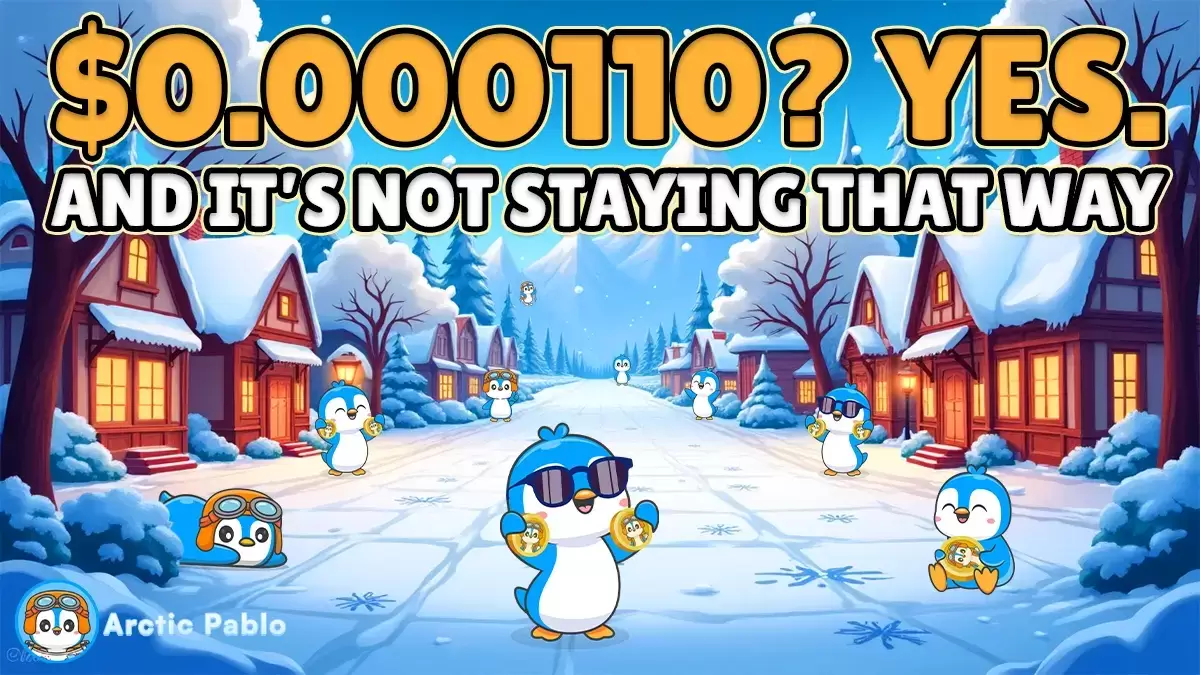 Snowflake Square to Skyrocket : Arctic Pablo Coin은 0.1 달러를 기록 할 것으로 예측했습니다.