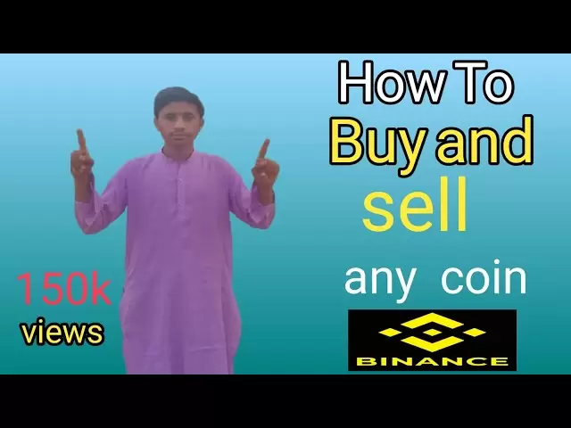 How To Buy and sell coin Binance 😱 / How To sell and Buy Trump coin