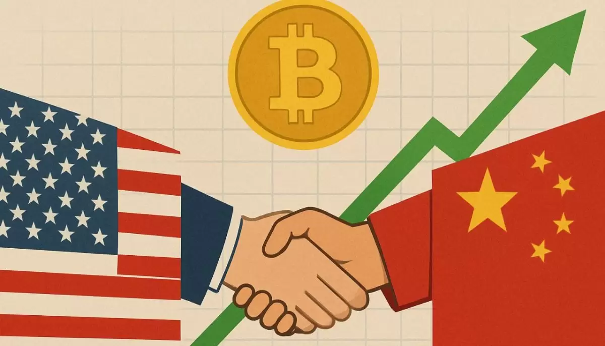 Bitcoin is currently trading above $97K amid positive sentiments regarding a possible US-China trade deal.