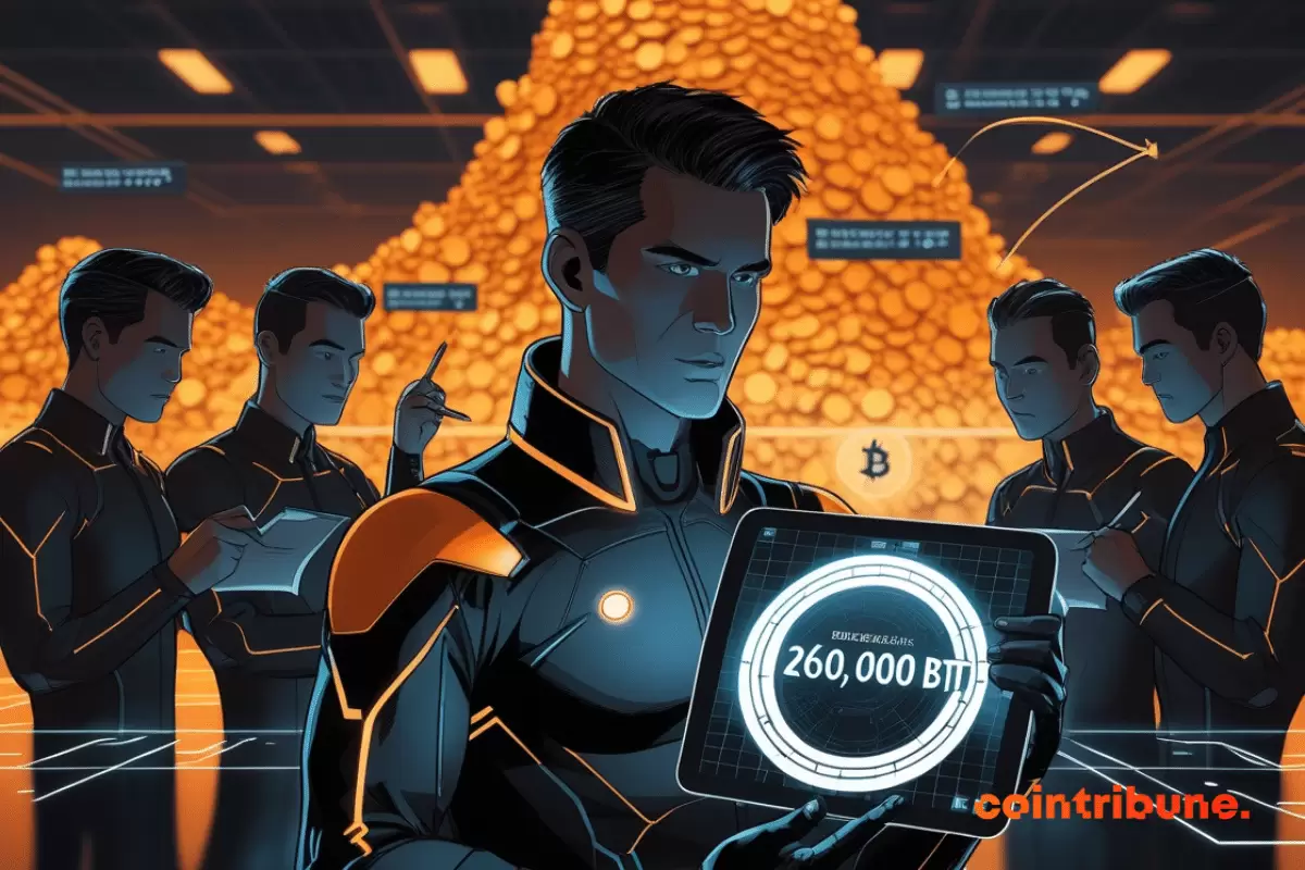 The Blockchain Group (TBG) reveals a titanic ambition: to accumulate 260,000 bitcoins by 2033