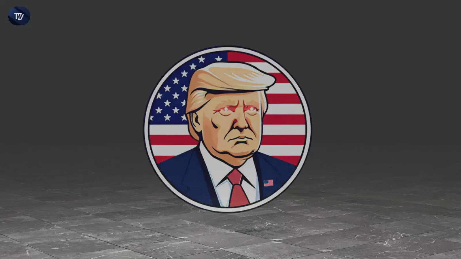 Das grenzüberschreitende Logistikfirma kauft die Trump-Mem-Münze, um Zölle zu vermeiden