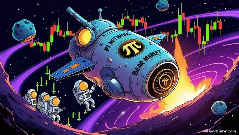 Pi Network는 복구 신호가 커지면서 $ 0.61로 회사를 보유하고 있습니다.