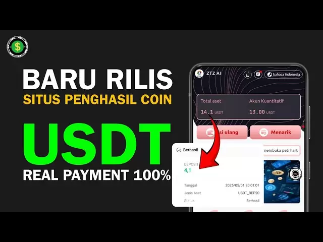 Super‼ ️ Coin de monnaie USDT la plus rapide