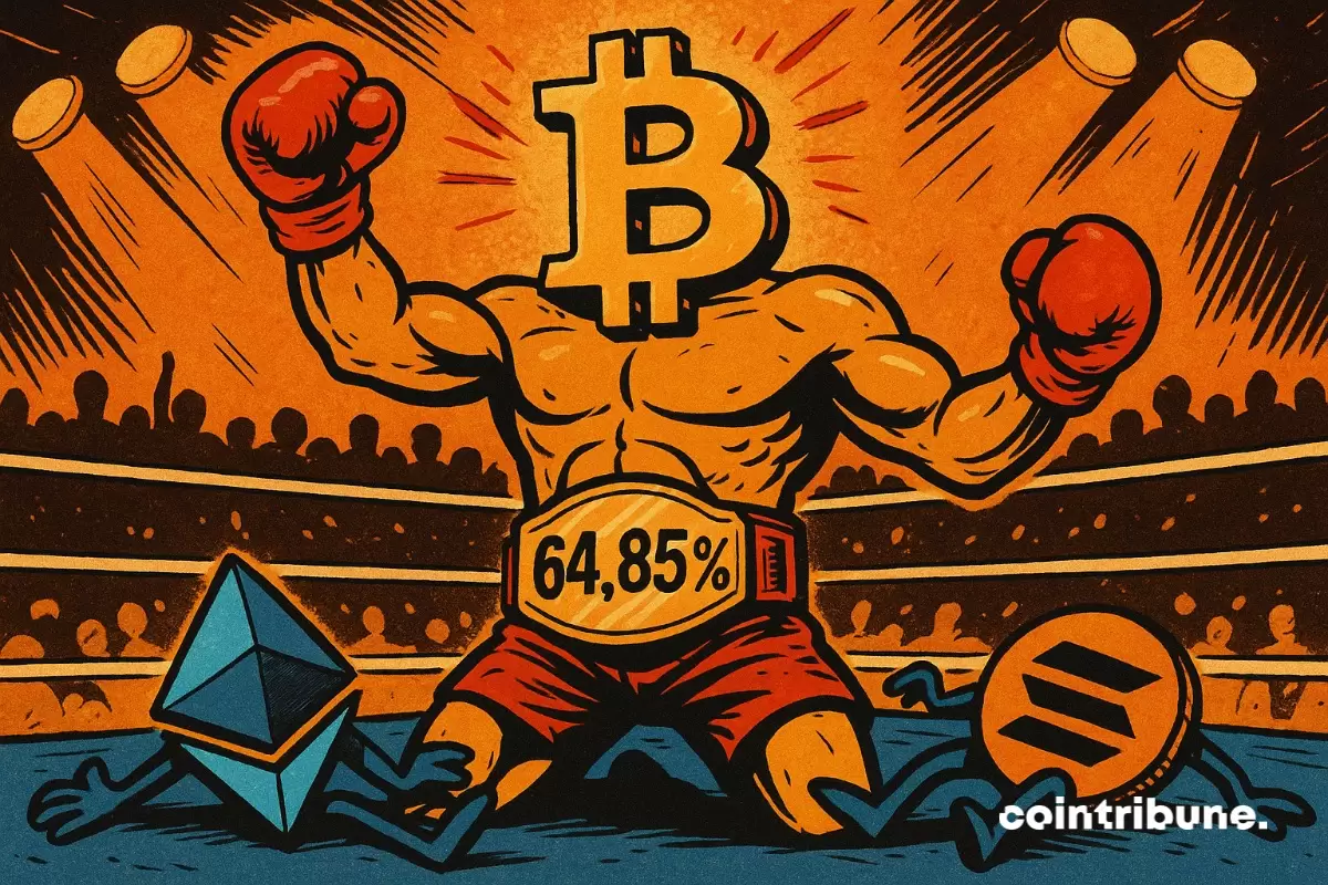 Bitcoin (BTC) schlägt schwer zu: Mit einem Preis mit 97.000 US -Dollar und einer Marktdominanz von 64,89%erreicht die Krypto -Königin das höchste Niveau seit 2021!