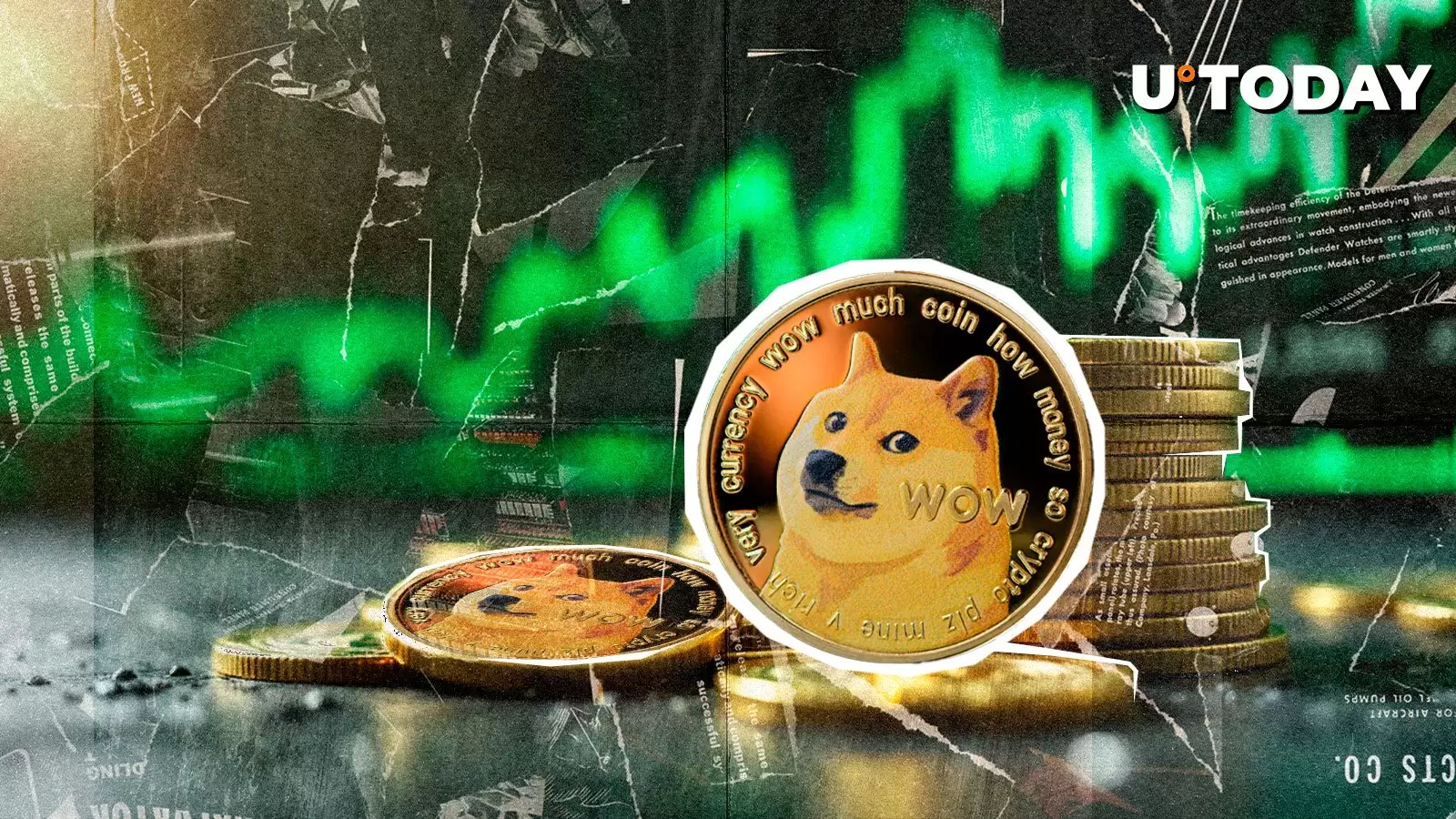 在过去的24小时内，多霉素（Doge）鲸鱼交易超过600亿个硬币