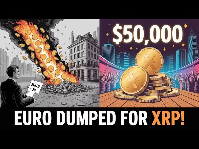 數字歐元崩潰：歐洲將XRP作為唯一的解決方案！