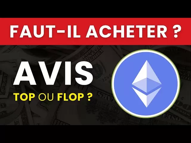 ETHEREUM ($ETH) : Faut-il ACHETER cette Crypto ? Est-ce TROP TARD ? Analyse, Explication & Avis 2025