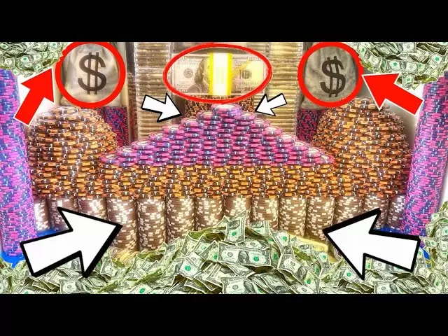 *RECORD WIN* WORLD’S LARGEST POKER CHIP MANSION CRASH! HIGH RISK COIN PUSHER MEGA MONEY JACKPOT!