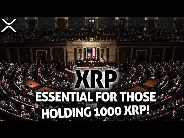 Ripple XRP-美國國會放棄了關於XRP的重磅炸彈！預計每XRP $ 10,000！