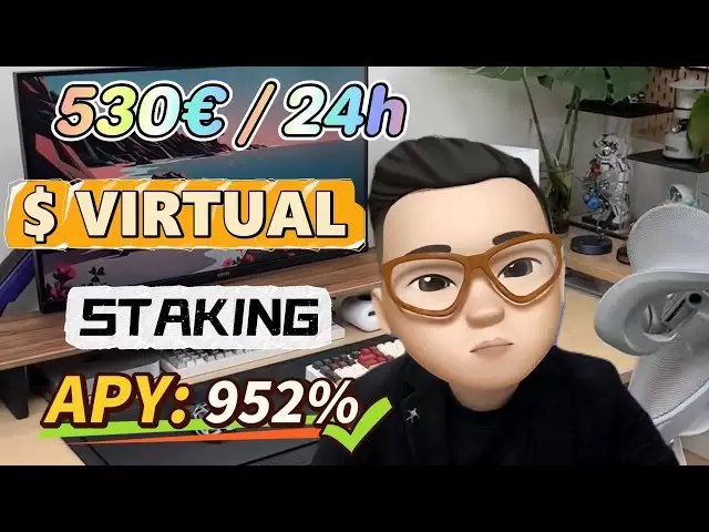 Staking de VIRTUAL coin avec Virtuals Protocol Cripto : Gagne 952% APY dès maintenant