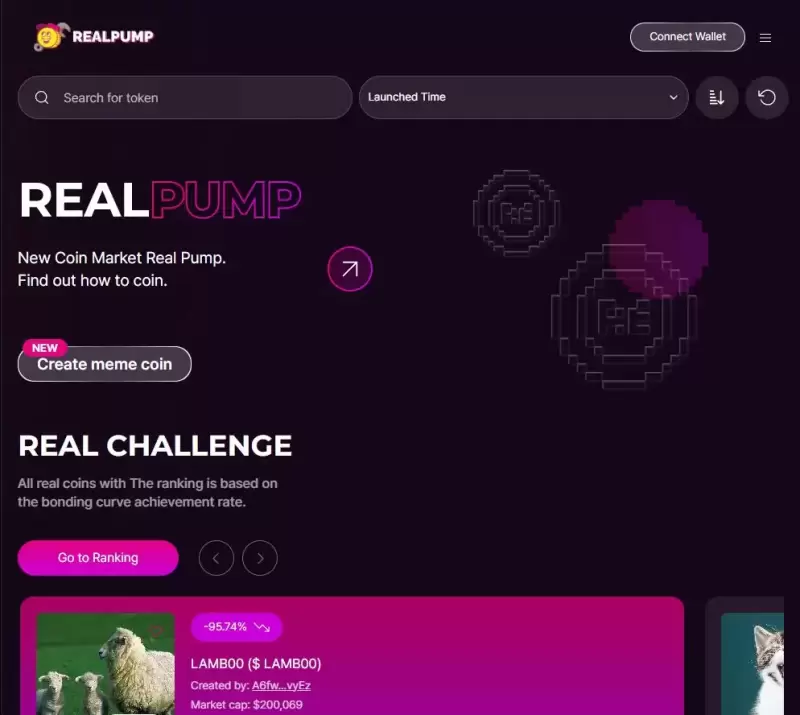 Realpump Launches No-Code Meme Token Generation Platform on Solana