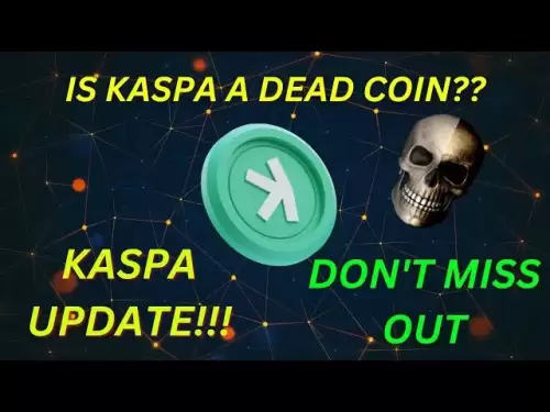 Kaspa (Kas)는 죽은 동전입니까 ?? 가격 분석 [이 움직임 준비]