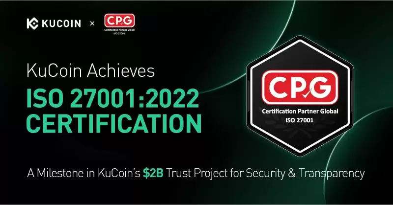 KuCoin Earns ISO 27001:2022 Certification, Underscoring Its Commitment to Information Security KuCoin Earns ISO 27001:2022 Certification, Underscoring Its Commitment to Information Security