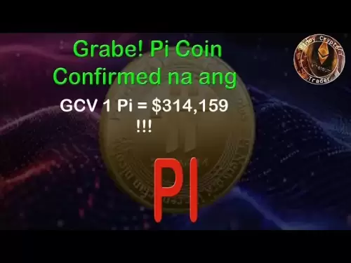 Grabe! Pi Coin a confirmé que GCV 1 pi = 314 159 $!
