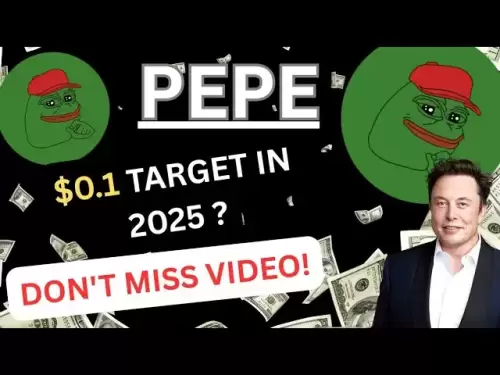PEPE COIN 🚀 CIBLE NEXT - 0,1 $ ÉNORMES ÉNORMES 🔥 | Pepe Coin News aujourd'hui | Prédiction de prix Pepe Coin 2025