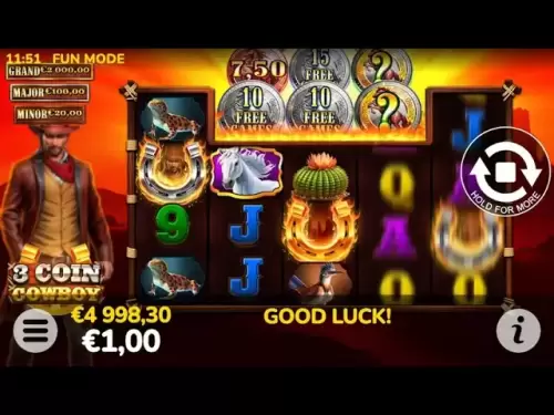 Demo -Gameplay von 3 Coin Cowboy von Atomic Slot Labor