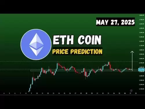 ETH coin price prediction and bounce? Ethereum news today | crypto bubbles May 27, 2025