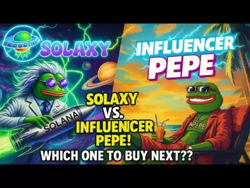 インフルエンサーPepe vs Solaxy：最初に100倍のミームコインはどれですか？ 🔥今すぐ購入するのに最適です!! $ solx $ inpepe