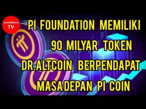 The PI Foundation has 90 billion tokens Dr.Altcoin believes that the future of Pi Coin.