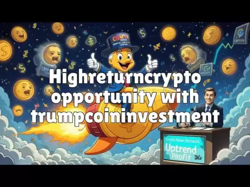 Hohe Return Crypto Chancen mit Trump Coin Investment