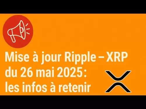 📢 Ripple - XRP -Update vom 26. Mai 2025: Info zu erinnern
