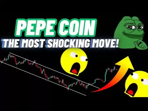 Pepe Crypto Coin의 가장 충격적인 움직임