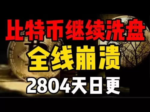 비트 코인은 계속 시장을 씻고 전반적으로 붕괴됩니다! 2804 일 업데이트
