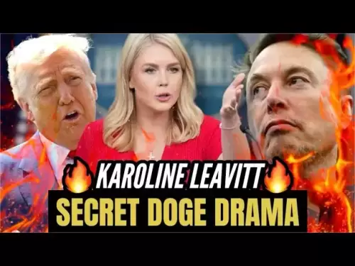 Karoline Leavitt REACTS to DOGE Leader Elon Musk Leaving Trump Admin!