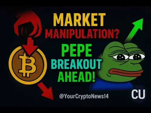 Pepe -Inhaber: Dringende Pepe -Münz -Update: Bitcoin -Marktmanipulation und riesiger Pepe -Ausbruch vor uns?