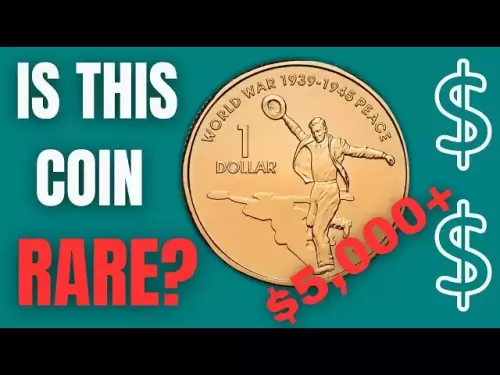 희귀한? 2005 호주 $ 1 1 달러 동전 제 2 차 세계 대전 2 차 세계 대전 1939-1945 평화