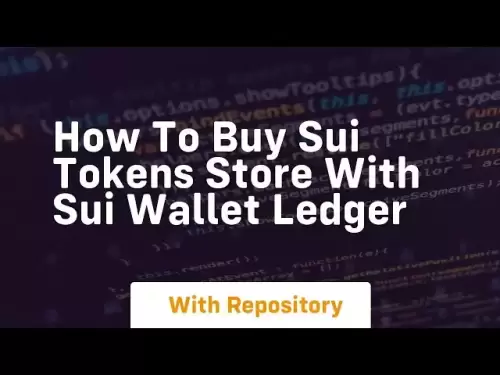 如何使用Sui Wallet Ledger购买Sui令牌商店
