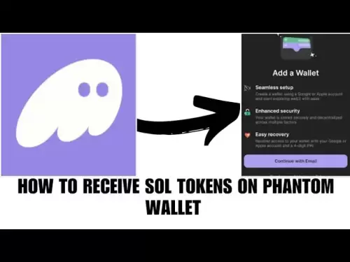 Wie man Sol -Token auf Phantom -Brieftasche erhält