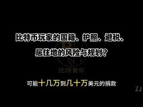 What are the risks and planning of Bitcoin players’ nationality, passport, tax avoidance, place of residence?