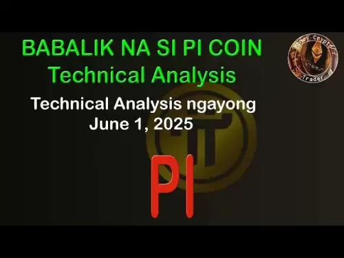 PI硬币回来了！ 2025年6月1日的技术分析