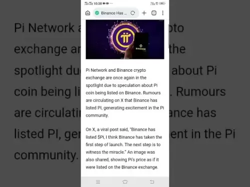 Binance 100% 확인 날짜에 대한 PI 네트워크 코인 목록