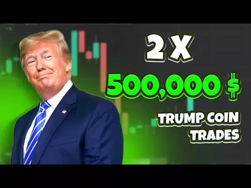 2 x 500,000 $トランプコイン取引（500xレバレッジ取引）