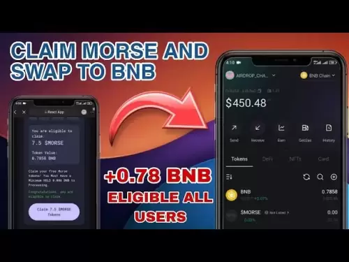 在錢包上索取免費的Airdrop Morse令牌〜0.78 BNB