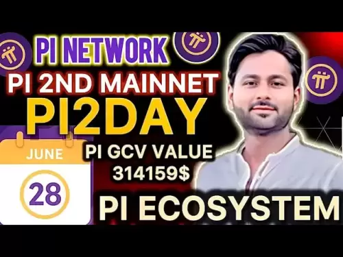 PI第二個主網| PI生態系統準備就緒| PI2DAY 28 JUNE 2025 | PI GCV價格314159 $在現實世界中接受