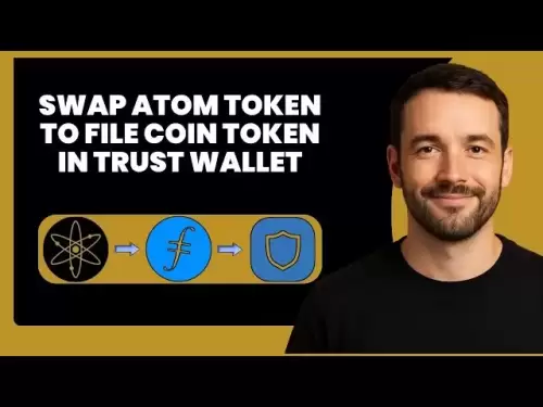 Tauschen Sie Atom -Token gegen Filecoin -Token nahtlos auf Trust Wallet