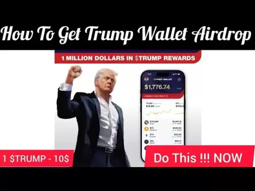 トランプウォレットエアドロップを登録する方法-100万ドルのトランプの報酬