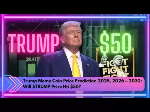 特朗普模因硬幣價格預測2025，2026 - 2030：$特朗普的價格會達到50美元嗎？
