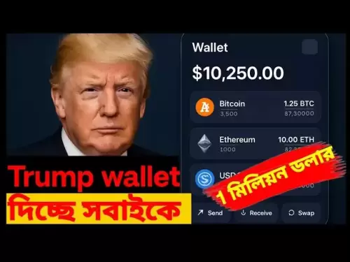 1 million de dollars de Trump Wallet