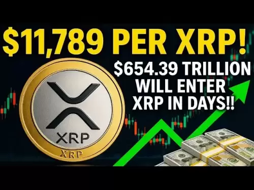 $ 654.39兆は数日でXRPに入ります!! xRPあたり$ 11,789がリップルを確認します