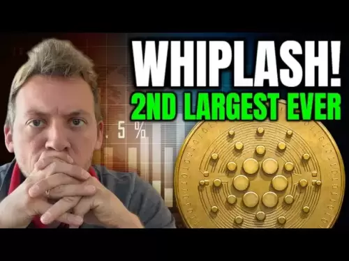 CARDANO ADA - CRYPTO MARKET WHIPLASH!!! 2ND LARGEST DAY EVER!