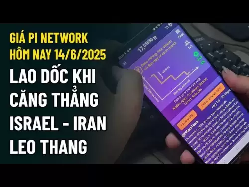PI網絡價格今天14/6/2025：在以色列和伊朗之間緊張時急忙升級